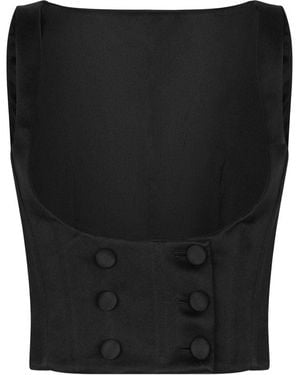 アウターその他 DOLCE & GABBANA Woman Waistcoat Multicolor F9R23TFSWBH HY13M Dolce & Gabbana Waistcoats and gilets for Women | Online