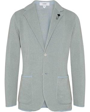 Lardini Knitted Jacket - Blue