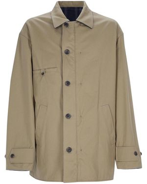 Maison Margiela Caban Reversibile - Natural