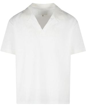 Maison Margiela Cotton Polo Shirt - White