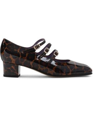 CAREL PARIS Kina Mary Jane Pumps - Black