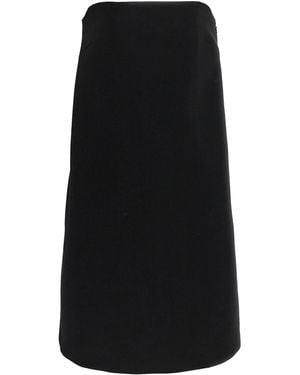 Moschino Strapless Mini Dress With 'Fiocco' Detail - Black
