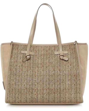 Gianni Chiarini Marcella Shopping Bag - Natural