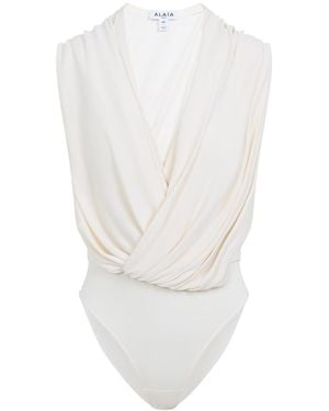 Alaïa Hooded Body - White