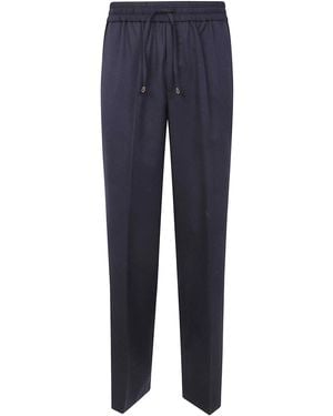 Drole de Monsieur Elastic Waist Trousers - Blue