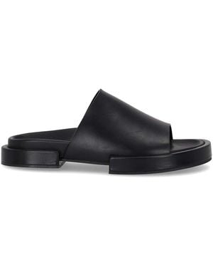Ann Demeulemeester Emmanuel Block Mules Elbamat - Black