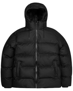 Rains Alta Puffer Jacket - Black