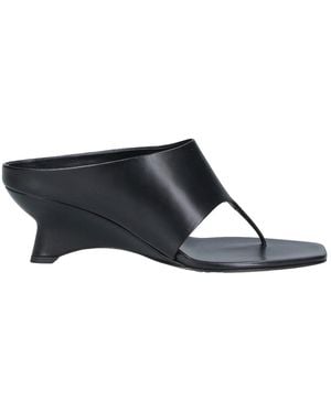 KHAITE Marlow Mules - Black