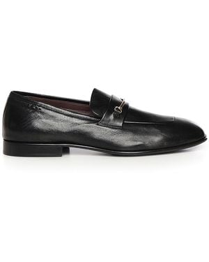 Alexander Hotto Tequila Leather Loafers - Black