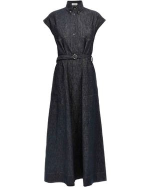Brunello Cucinelli Denim Dress - Blue