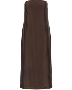 Loulou de Saison Giulia' Dress - Brown