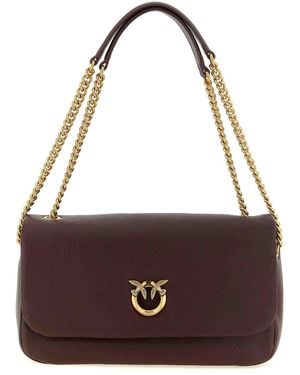 Pinko Love Birds' Shoulder Bag - Purple