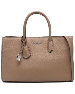 Michael Kors Medium Ew Satchel - Brown