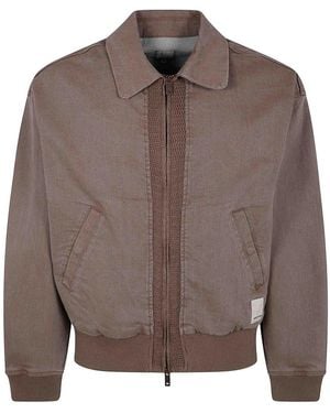 Emporio Armani Blouson Jacket - Brown
