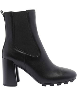 Hogan Pump Booties - Black