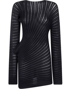 Pleats Please Issey Miyake Stream Top - Blue