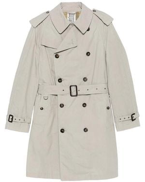 L'IMPERMEABILE New Dean Wax Coat Waterproof Trench in Green for