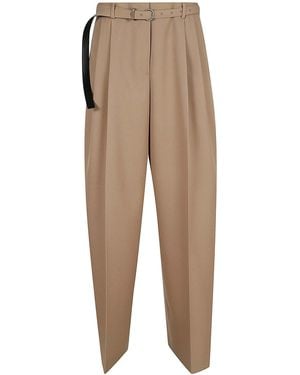 Jil Sander Trouser 42 Aw 28 Wb - Natural
