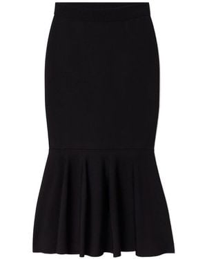 Stella McCartney Gonna Midi Svasata - Nero