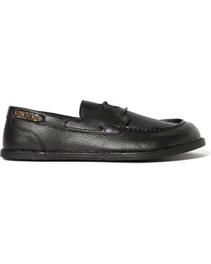 Moschino Adrian Deck Loafers - Black