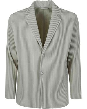 Homme Plissé Issey Miyake Tailored Pleats 1 Jacket - Grey