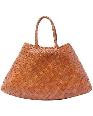 Dragon Diffusion Santa Croce Small Bag - Brown