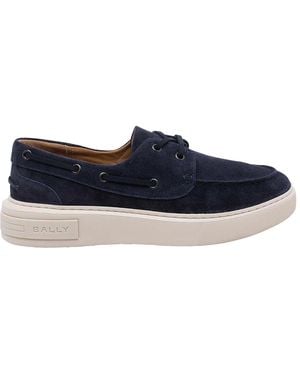 Bally Suede Lift Sneakers - Blue