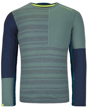 Ortovox 185 Rock'N'Wool Long Sleeve - Green