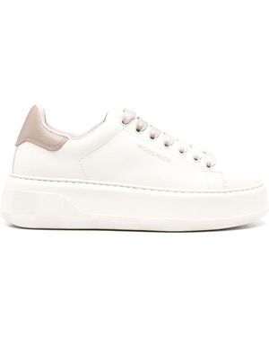 Woolrich Leather Trainers - White