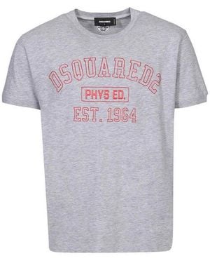 DSquared² Cotton T-Shirt - Grey