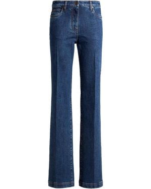 Etro Straight Leg Jeans - Blau