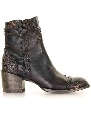 Mexicana Crithier Rounded Ankle Boot - Brown
