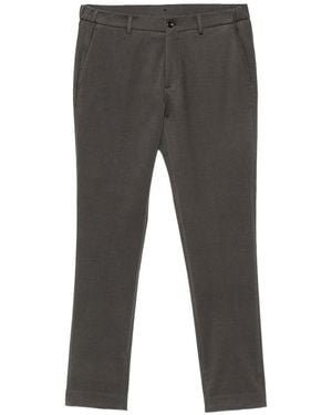 Berwich Morello Elax Slim-Fit Pants - Gray