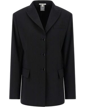 Nensi Dojaka Belt Blazer - Black