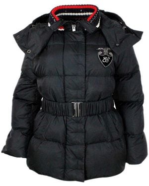 Ermanno Scervino Coats Poliestere - Black