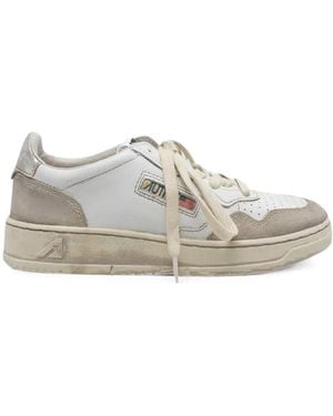 Autry Super Vintage Low Sneakers - Gray