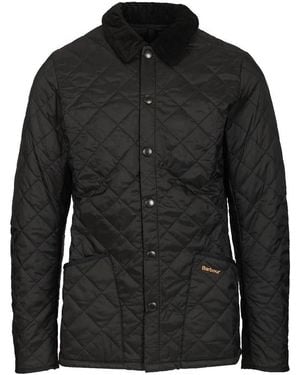 Barbour Liddesdale Heritage Quilted Jacket - Black