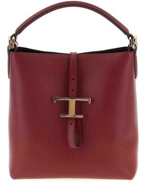 Tod's Mini Bucket Bag - Red