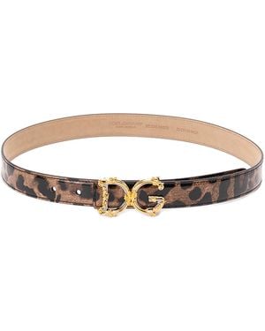 Dolce & Gabbana Belts - Brown
