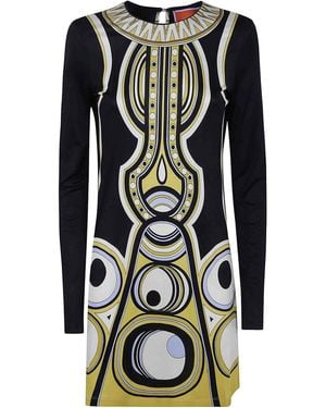 La DoubleJ Slinky Mini Swing Dress - Black