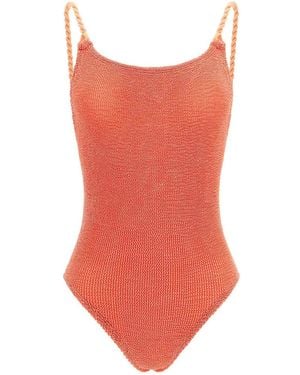 Hunza G Camille' One-Piece Swimsuit - Red