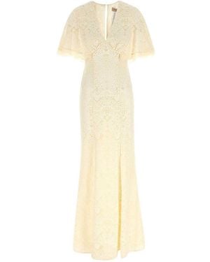 Twinset Lace Dress - White