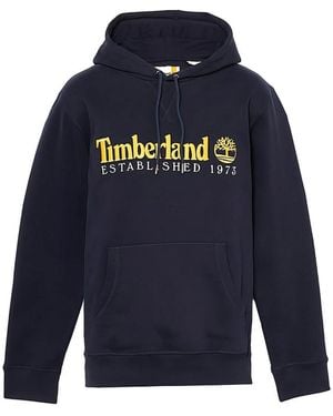 Timberland Front Logo Hoodie - Blue
