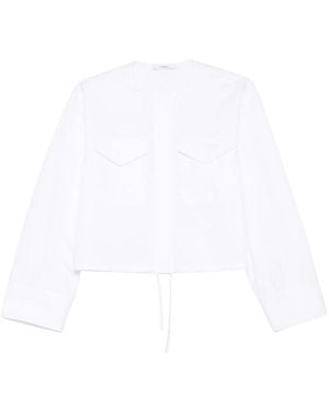 Givenchy Shirt With Drawstring - White