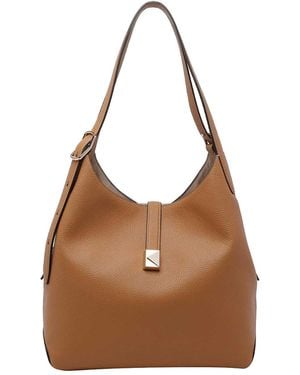 Kate Spade Large Deco Shoulder Bag - Brown