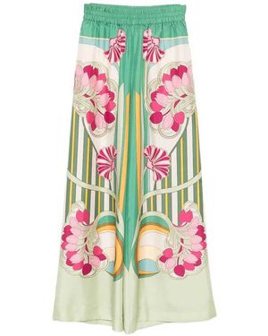 La DoubleJ Palazzo Pants - White