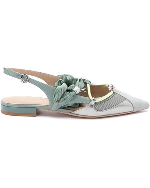 Pinko Gianira 30 Slingbacks - Green