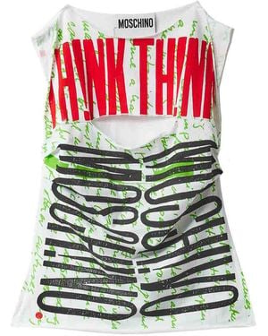 Moschino Th!Nk Top - Green