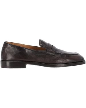 Alexander Hotto Leather Moccasins - Brown