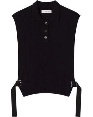 Lanvin Dark Shirt - Black